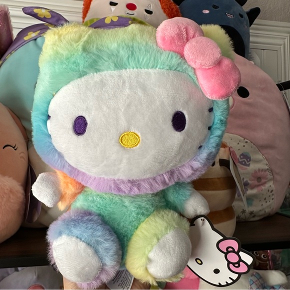 9” Hello Kitty Plush Rainbow Sherbet NWT - Picture 6 of 6